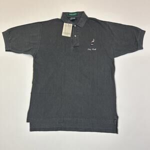 Outer Banks Polo Shirt Men’s Medium NWT Gray USA Made Pelican Embroidered